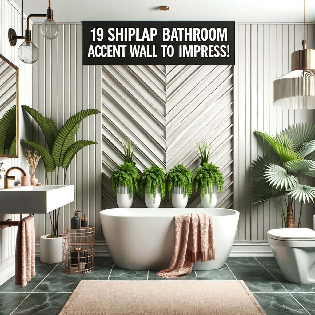 19 Shiplap Bathroom Accent Wall Ideas That'll Make Your Friends Jealous!